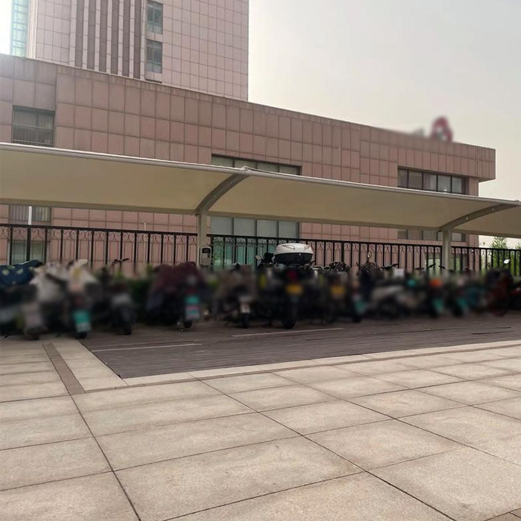 贞丰县膜结构电动车棚